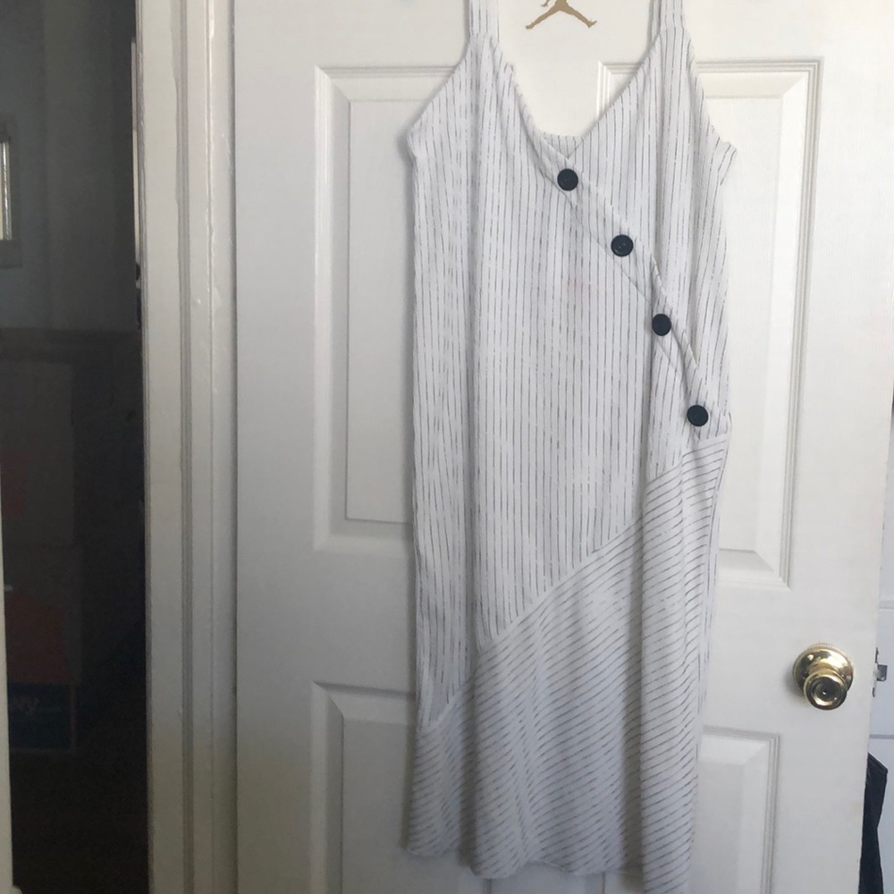 Zara pinstriped dress